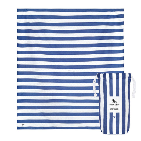 Picnic Blanket Whitsunday Blue Extra Large