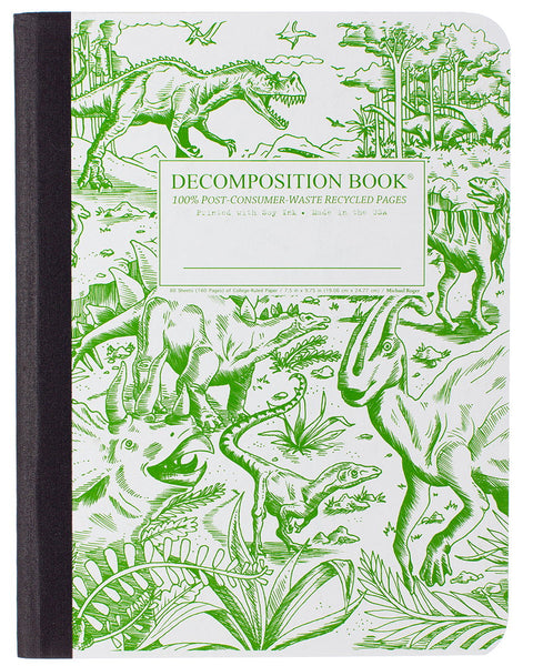 Dinosaurs Large Ruled Notebook