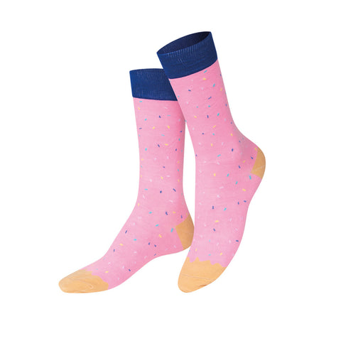 Joe's Donuts Strawberry Socks