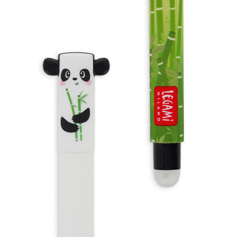 Panda Erasable Gel Pen - Black Ink