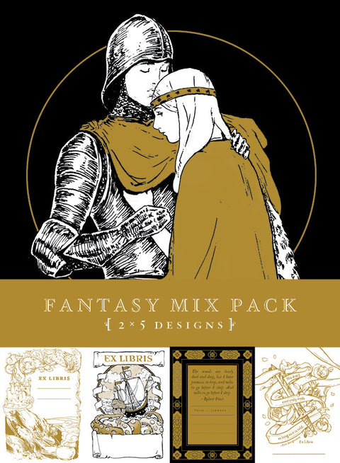 Fantasy Bookplates Mixed Pack