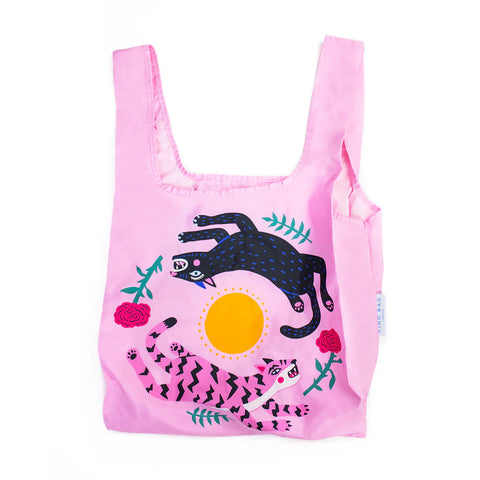 Reusable Bag Amy Hastings Leaping Cat