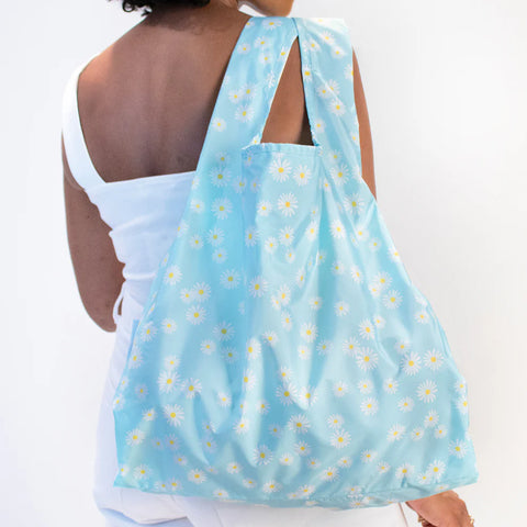 Reusable Bag Medium Daisy Blue