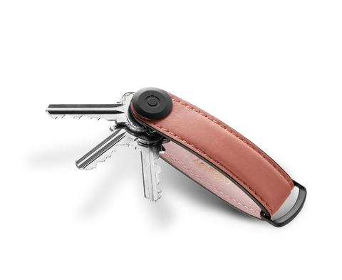 Pastel Pink Hybrid Leather Orbitkey