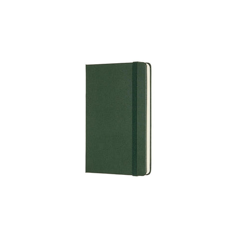 Classic Hard Cover Notebook - Ruled - Pocket - Myrtle Green