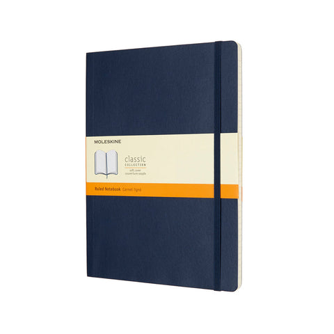 Classic Soft Cover Notebook - Ruled - Extra Large - Sapphire Blue