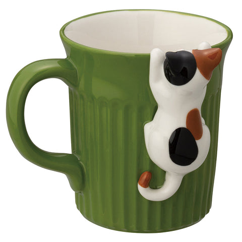 Calico Cat Hanging Mug