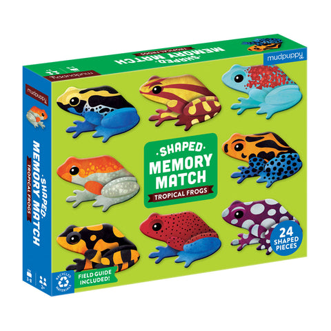 Memory Match Shaped Frogs