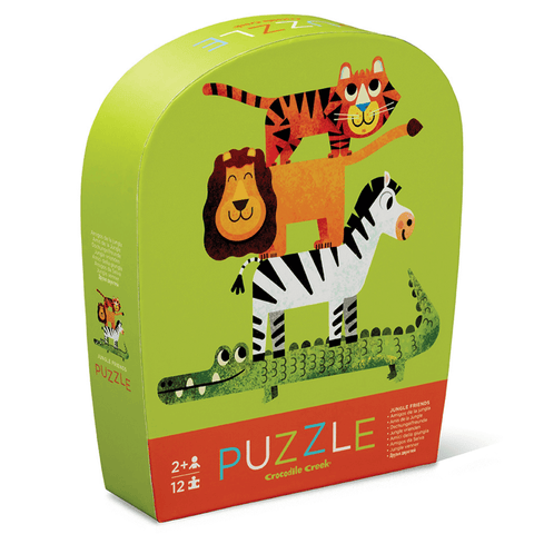 Jungle Friends Mini Puzzle 12 Piece