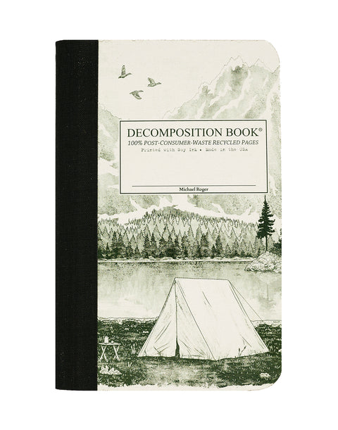 Mountain Lake Pocket Ruled Notebook