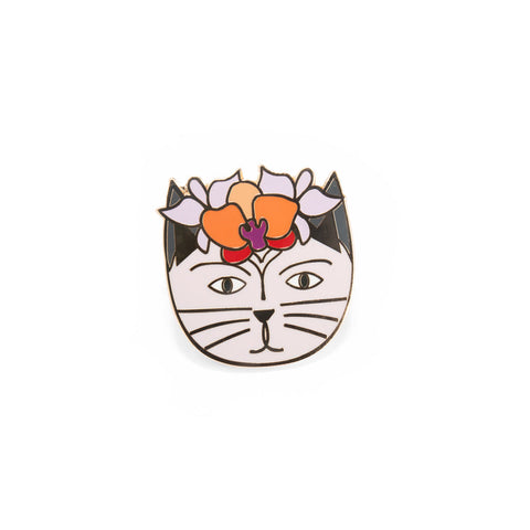 Georgia O'Kat Enamel Pin