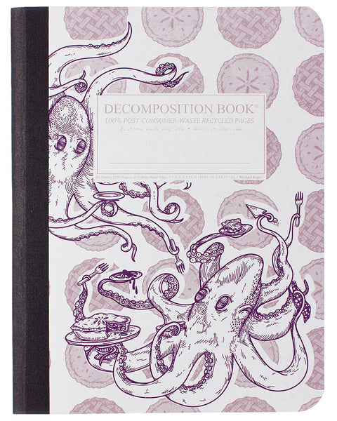 Octopie Large Ruled Notebook