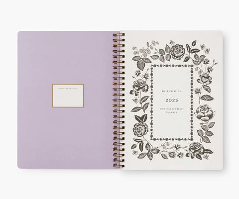 Softcover Spiral 2025 Weekly Planner - Mimi