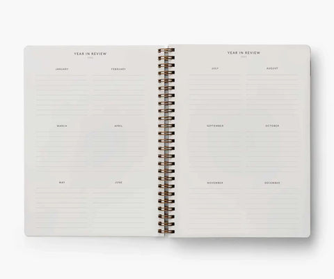 Softcover Spiral 2025 Weekly Planner - Mimi