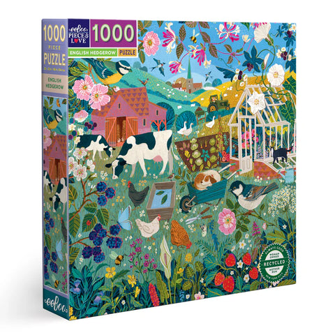 English Hedgerow 1000 Piece Puzzle