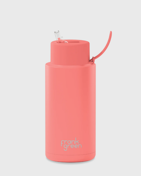 1L Sweet Peach Ceramic Reusable Bottle - Limited Edition