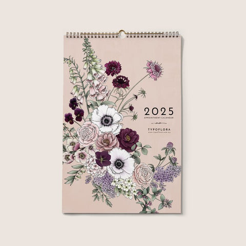 Always Flowers 2025 Appointment Calendar