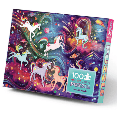 Unicorn Galaxy Holographic Puzzle 100 Piece