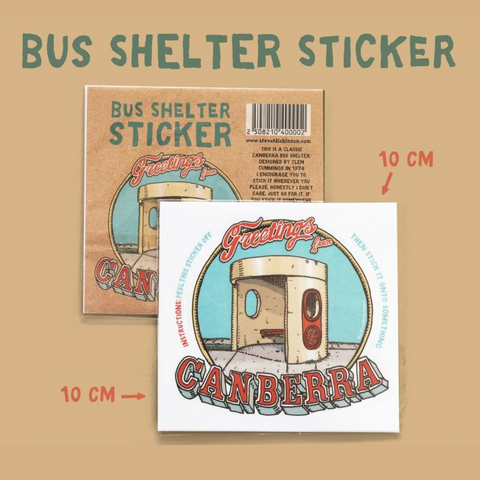 Bus Shelter Sticker