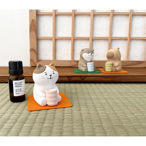 Cat Oil Diffuser - Concombre Aroma Teacup