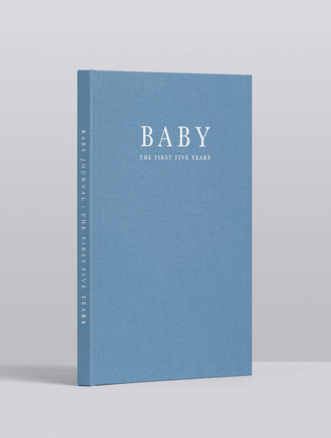 Baby Journal - The First Five Years Blue