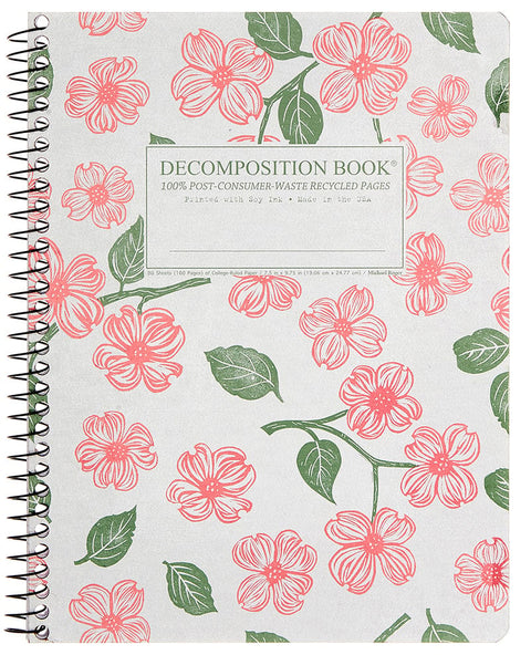 Dogwood Large Ruled Spiral Notebook