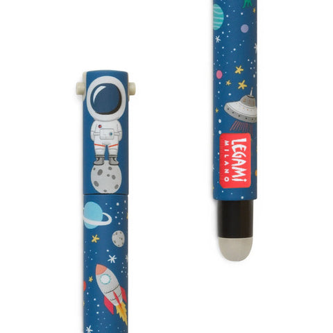 Astronaut Erasable Gel Pen - Black Ink