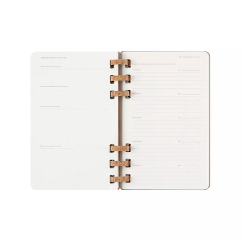 Large 2025 Spiral Planner - Almond