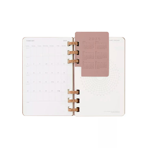 Large 2025 Spiral Planner - Almond