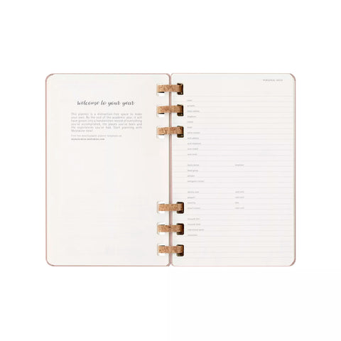 Large 2025 Spiral Planner - Almond