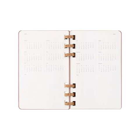 Large 2025 Spiral Planner - Almond