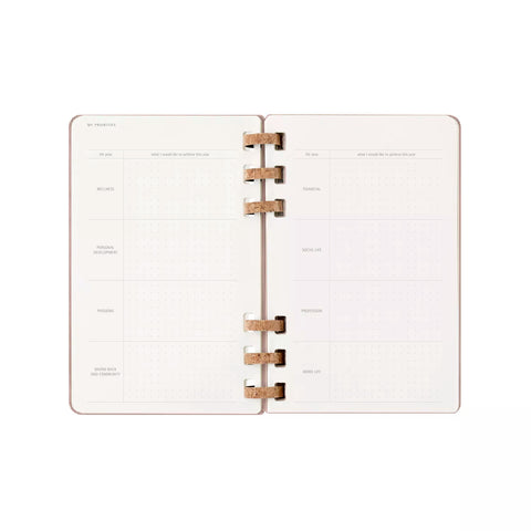 Large 2025 Spiral Planner - Almond