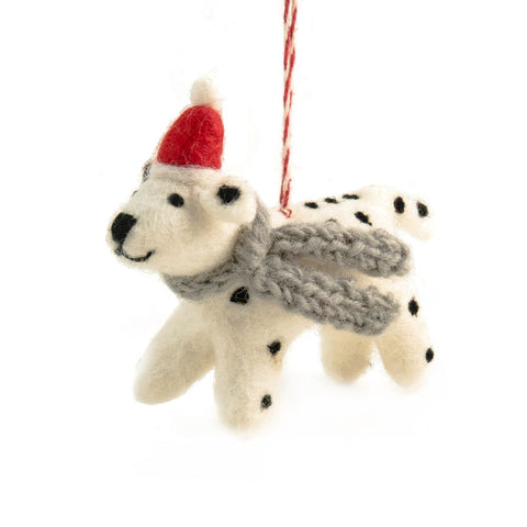 Felt Christmas Decoration - Spot Dog