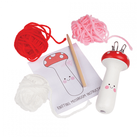 Knitting Mushroom Kit