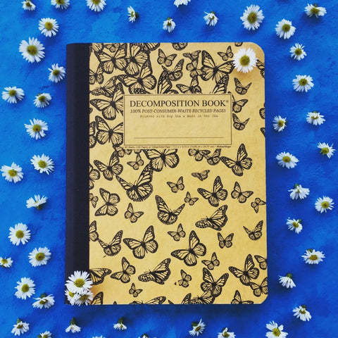 Monarch Migration Large Ruled Notebook