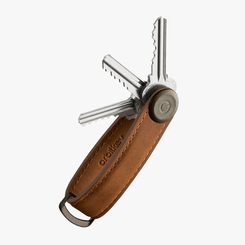 Crazy-Horse Chestnut Brown Key Organiser