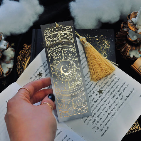 Otherworldly Bookmark - Black