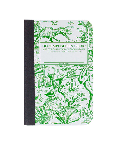 Dinosaurs Pocket Ruled Notebook