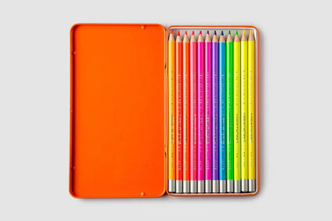 Colour Pencils (set of 12) - Neon