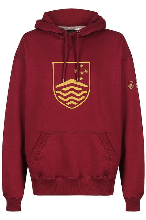 Maroon Pocket Hoodie