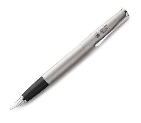 ANU F Brushed Stainless Steel Fountain Pen - Studio from Lamy - Harry Hartog gift idea