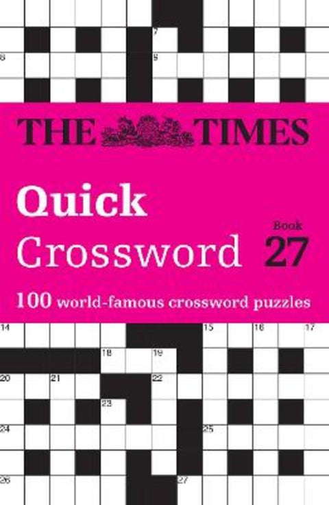 The Times Quick Crossword Book 27 by The Times Mind Games - 9780008537975