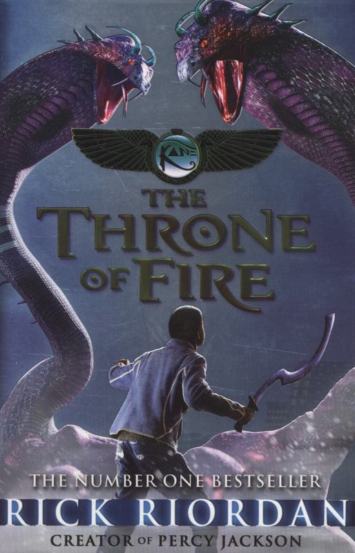 The Throne of Fire (The Kane Chronicles Book 2) by Rick Riordan - 9780141335674