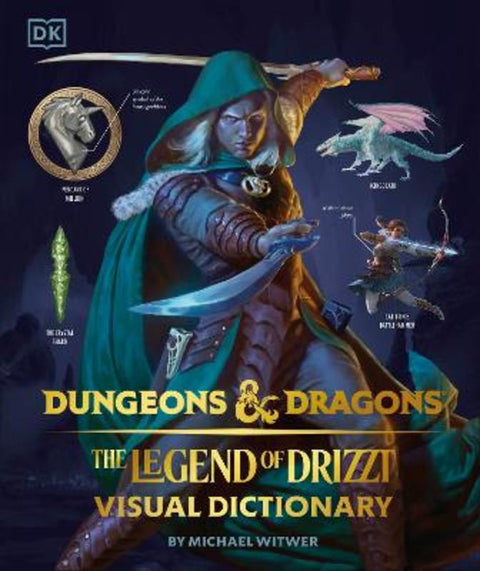 Dungeons & Dragons The Legend of Drizzt Visual Dictionary by Michael Witwer - 9780241409411