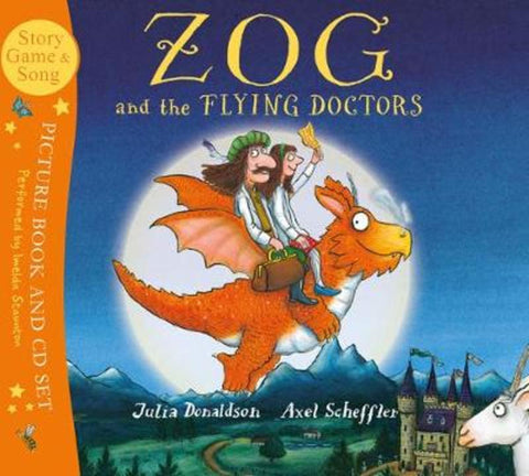 Zog and the Flying Doctors Book and CD by Julia Donaldson - 9781407192024