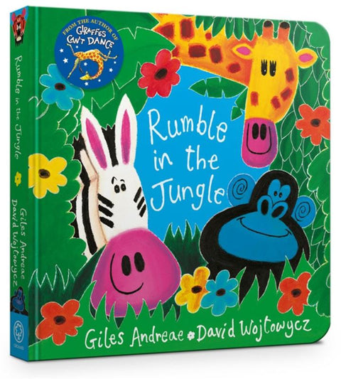 Rumble in the Jungle Board Book by Giles Andreae - 9781408352519