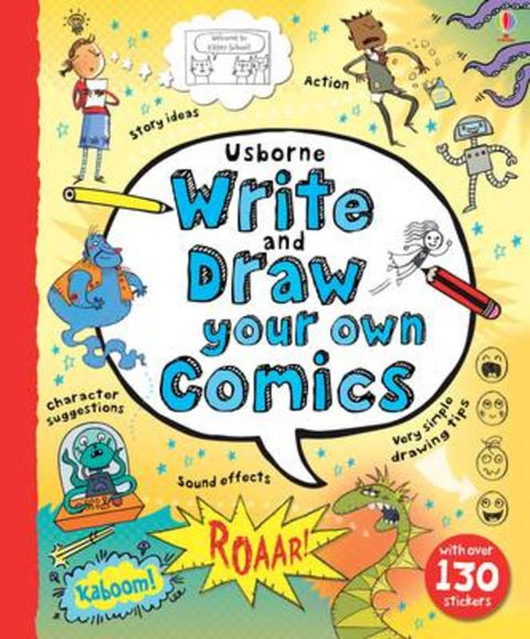 Write and Draw Your Own Comics by Louie Stowell - 9781409564256