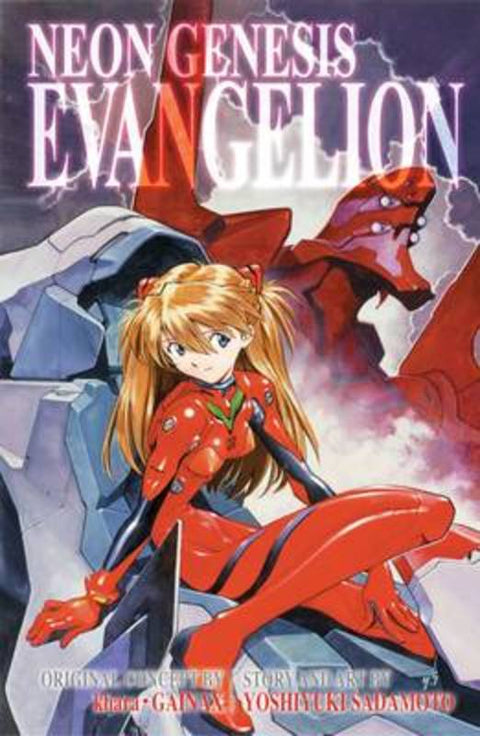 Neon Genesis Evangelion 3-in-1 Edition, Vol. 3 : Volume 3 by Yoshiyuki Sadamoto - 9781421553627