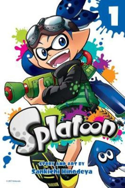 Splatoon, Vol. 1 : Volume 1 by Sankichi Hinodeya - 9781421595481