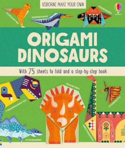 Origami Dinosaurs by Lucy Bowman - 9781474956277